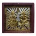 Gold Plated Laxmi Ganesh & Charan Paduka Box (Premium Quality)